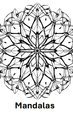 Mandalas - Schwierigkeitsgrad Mittel: Mandala Malbuch – 50 Wunderschöne Mandalas für Entspannung und Kreativität